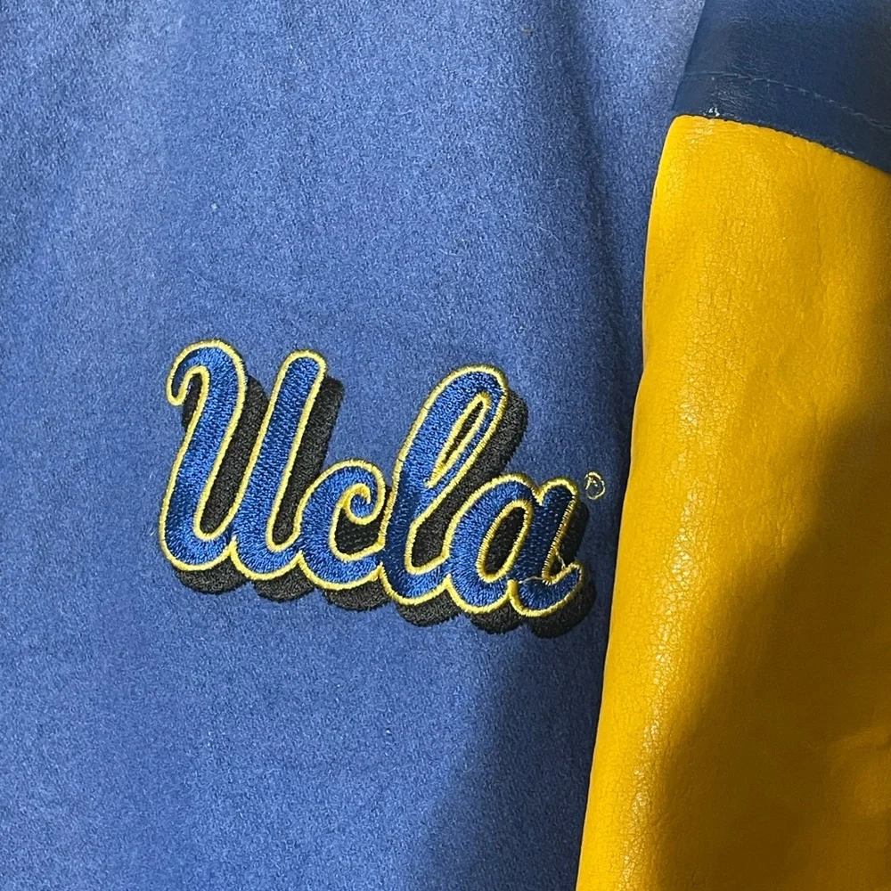 UCLA Bruins Varsity Jacket Mens Large Wool Steve & Barrys Vintage - Picture 3 of 14